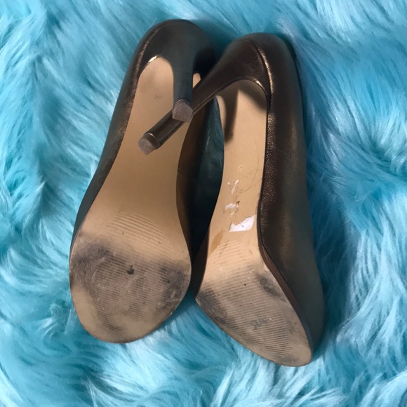 Dark GOLD size 6 platform stilettos - Picture 5 of 7